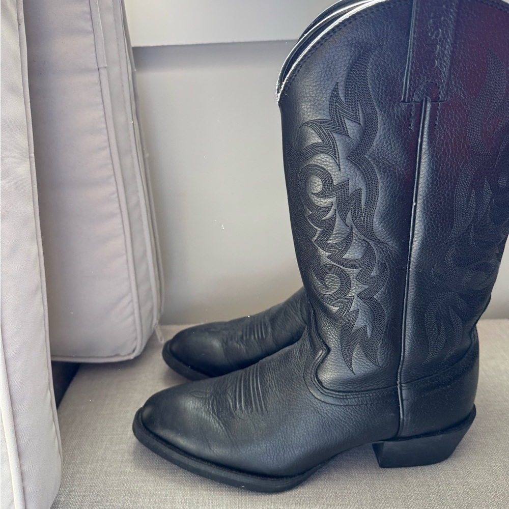Justin Boots Black Cowboy & Western Boots